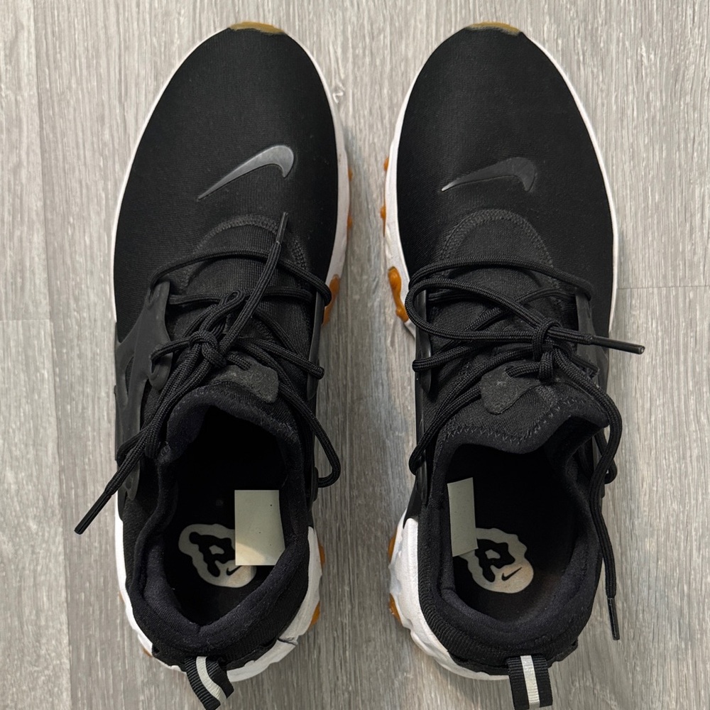 Nike Black and White Athletic Shoes